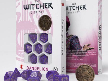 The Witcher Dice Set Dandelion Half Century of Poetry Online Hot Sale