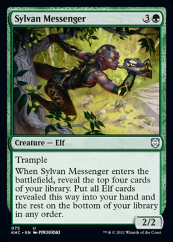 Sylvan Messenger [Kaldheim Commander] For Discount