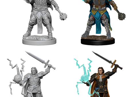 Pathfinder Deep Cuts Unpainted Miniatures: Human Male Cleric Cheap