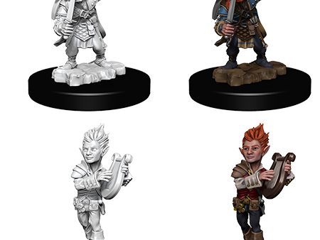 Pathfinder Battles Deep Cuts: Gnome Male Bard Supply