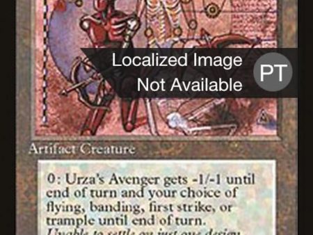 Urza s Avenger [Fourth Edition (Foreign Black Border)] For Cheap