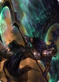 Vengeful Reaper Art Card [Kaldheim Art Series] For Cheap