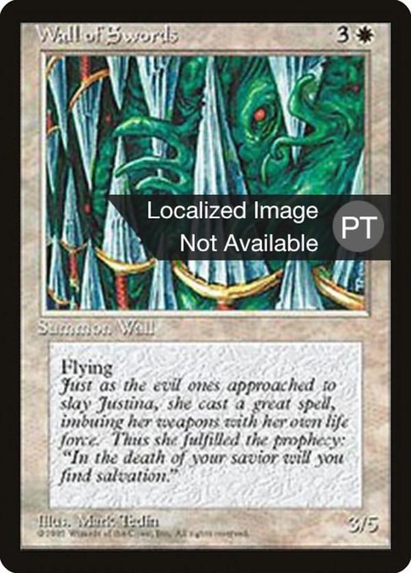 Wall of Swords [Fourth Edition (Foreign Black Border)] Online