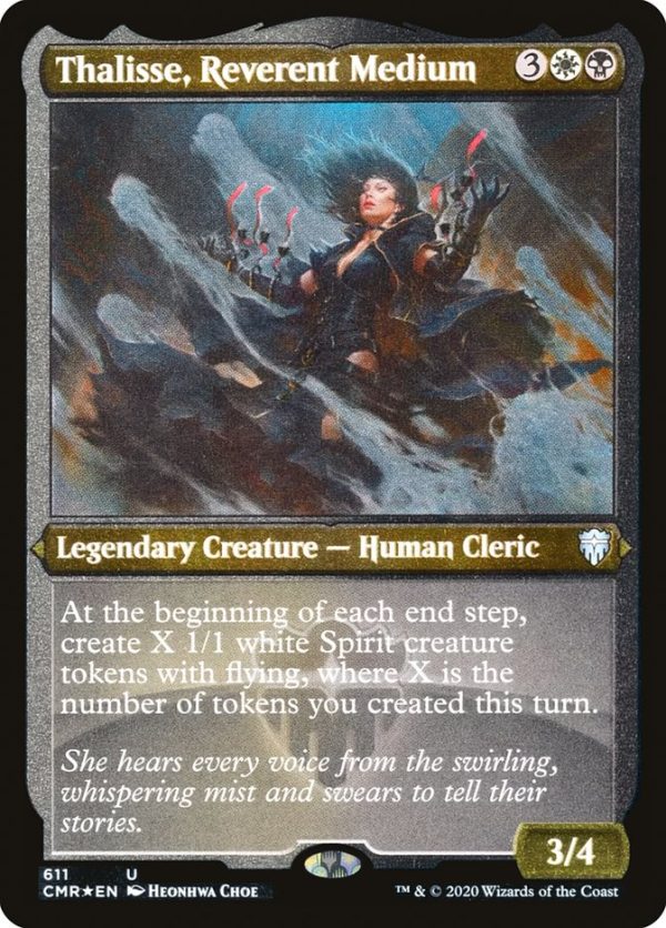 Thalisse, Reverent Medium (Etched) [Commander Legends] on Sale