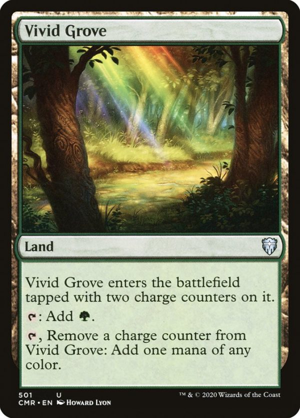 Vivid Grove [Commander Legends] Supply