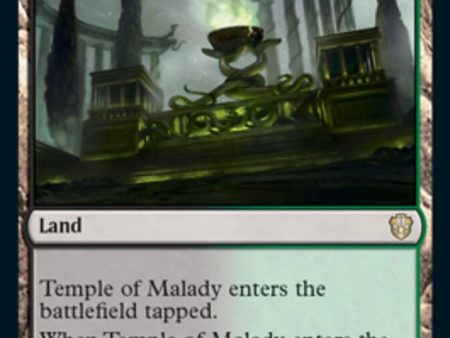 Temple of Malady [Commander 2021] For Sale