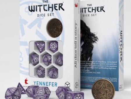 The Witcher Dice Set Yennefer Lilac and Gooseberries For Cheap