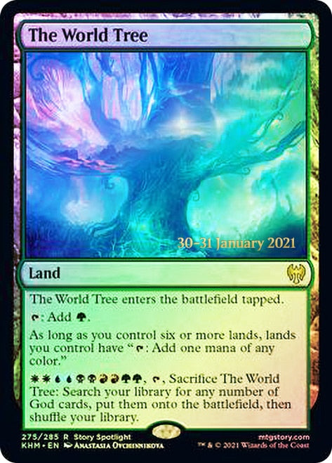 The World Tree [Kaldheim Prerelease Promos] Hot on Sale