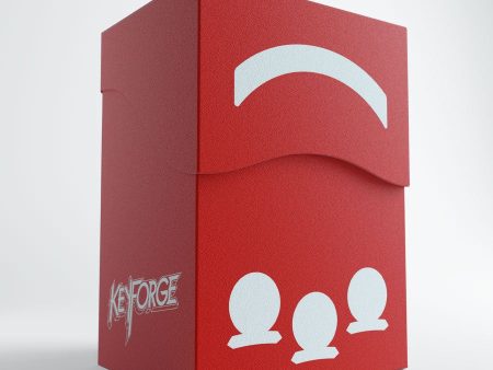 Keyforge: Gemini Deck Box - Red Cheap