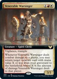 Venerable Warsinger (Extended Art) [Strixhaven: School of Mages] Online Sale