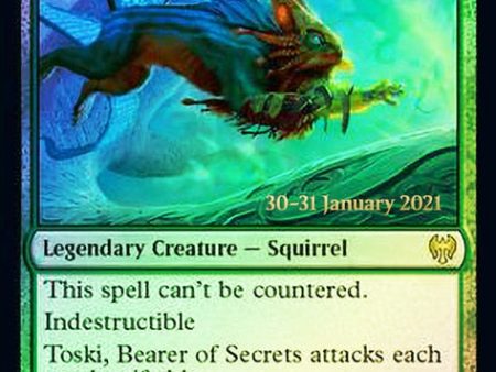 Toski, Bearer of Secrets [Kaldheim Prerelease Promos] Sale