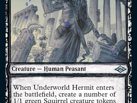 Underworld Hermit (Sketch) [Modern Horizons 2] Online Hot Sale