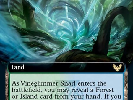 Vineglimmer Snarl (Extended Art) [Strixhaven: School of Mages] on Sale