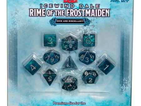 D&D Icewind Dale: Rime of the Frostmaiden Dice Set Cheap