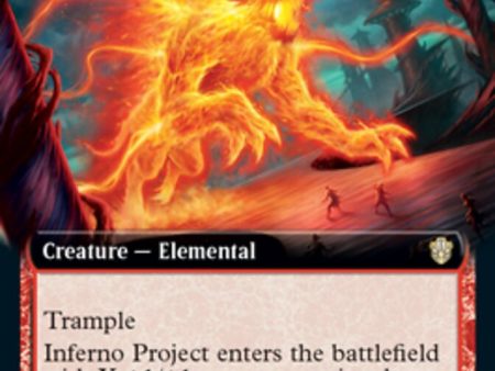 Inferno Project (Extended Art) [Commander 2021] Sale