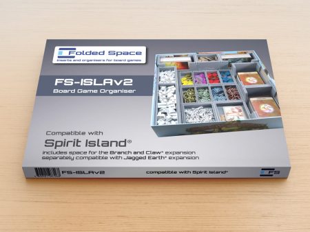 Folded Space - Spirit Island Insert Hot on Sale