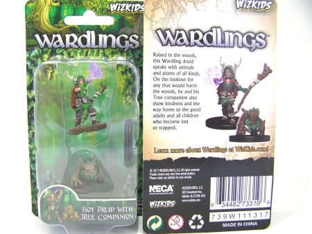 Wardling Painted Miniatures : Boy Druid & Tree Creature For Discount