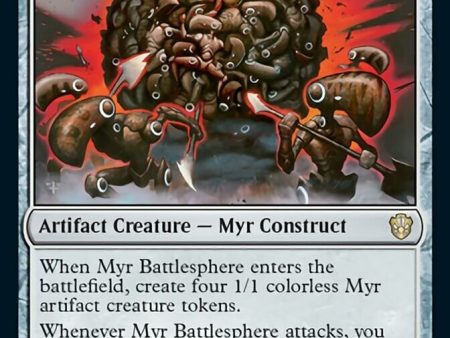 Myr Battlesphere [Commander 2021] Cheap