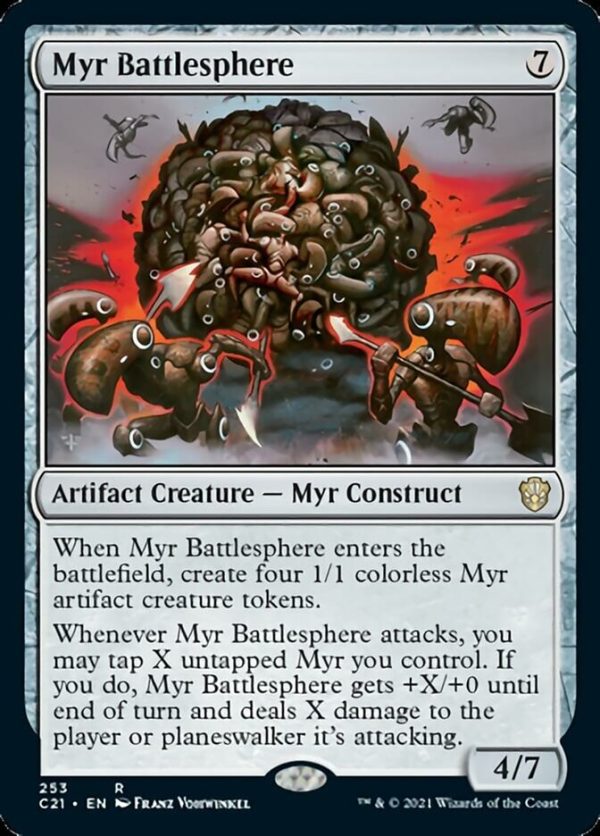 Myr Battlesphere [Commander 2021] Cheap