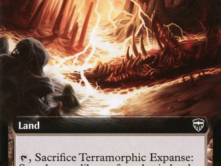 Terramorphic Expanse (Extended Art) [Commander Legends] Online