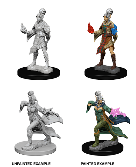 Pathfinder Deep Cuts Unpainted Minis: Elf Female Sorcerer Online now