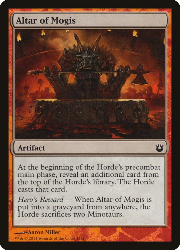 Altar of Mogis [Born of the Gods Battle the Horde] Hot on Sale