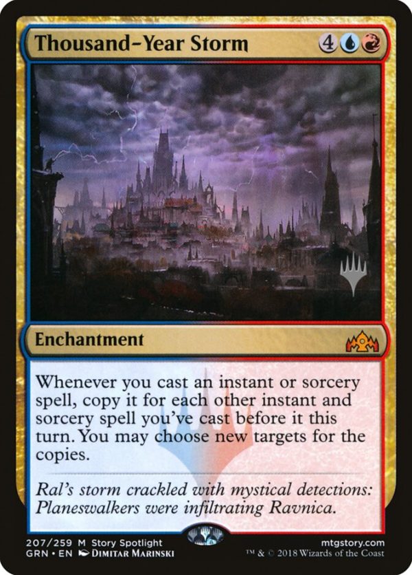 Thousand-Year Storm (Promo Pack) [Guilds of Ravnica Promos] Sale