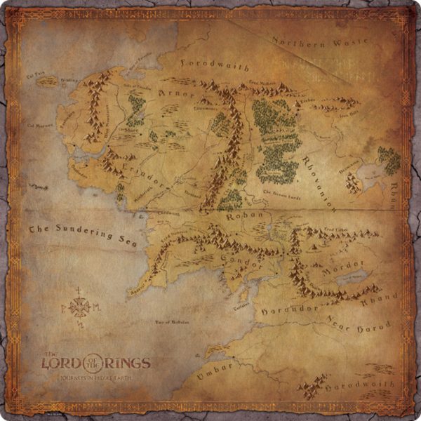 The Lord of the Rings: Journeys in Middle-earth playmat Online now