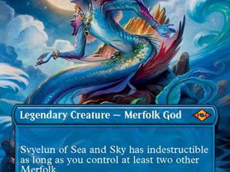 Svyelun of Sea and Sky (Borderless Alternate Art) [Modern Horizons 2] Hot on Sale