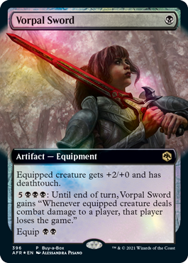 Vorpal Sword (Buy-A-Box) [Dungeons & Dragons: Adventures in the Forgotten Realms] Supply