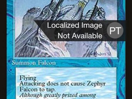 Zephyr Falcon [Fourth Edition (Foreign Black Border)] Online Sale