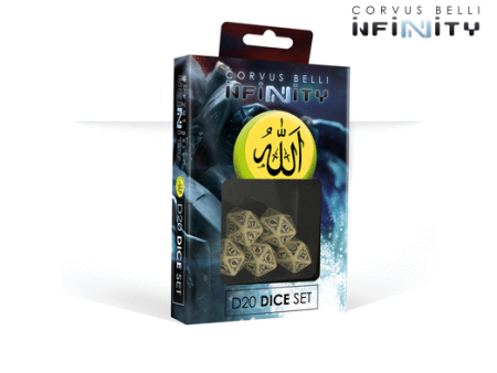 Infinity Haqqislam D20 Dice Set Fashion