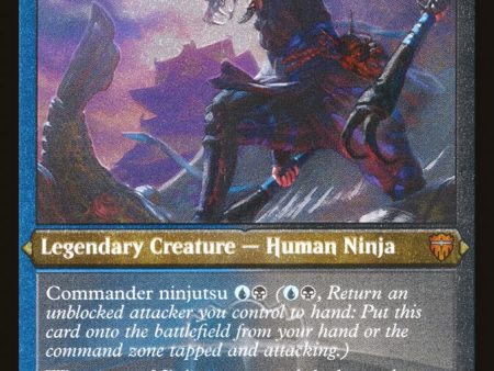 Yuriko, the Tiger s Shadow (Etched) [Commander Legends] Discount