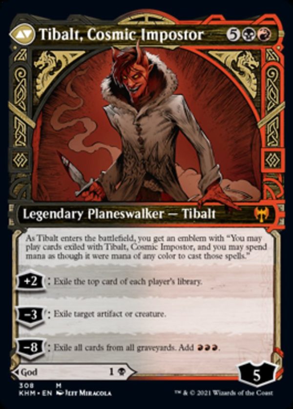 Valki, God of Lies    Tibalt, Cosmic Impostor (Showcase) [Kaldheim] For Discount