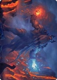 Aegar, the Freezing Flame Art Card [Kaldheim Art Series] Fashion