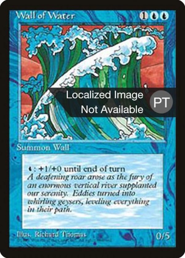 Wall of Water [Fourth Edition (Foreign Black Border)] Online Sale