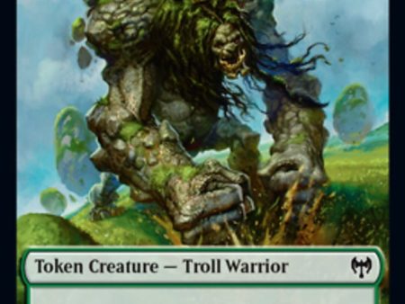 Troll Warrior Token [Kaldheim Tokens] For Sale