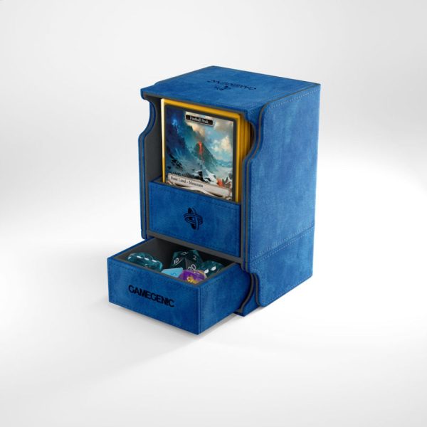 Gamegenic Watchtower Deck Box 100+ (Blue) Fashion