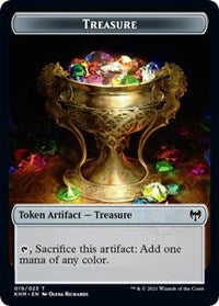 Treasure    Tibalt, Cosmic Impostor Emblem Double-Sided Token [Kaldheim Tokens] Supply