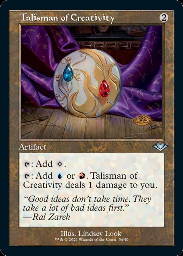 Talisman of Creativity (Retro) [Modern Horizons] For Discount