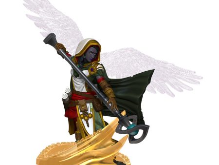 D&D Premium Figures: Aasimar Female Wizard For Discount