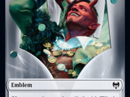 Tibalt, Cosmic Impostor Emblem [Kaldheim Tokens] Cheap