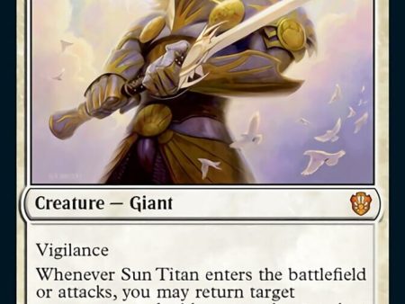 Sun Titan [Commander 2021] For Discount