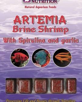 ARTEMIA BRINE SHRIMP  SPIRULINA & CARLIC Discount